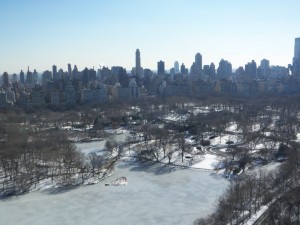 View from Central Park West co-op View from Central Park West co-op